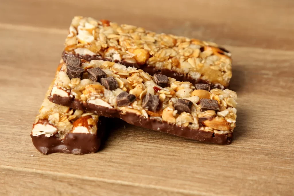 protein rich snack bars