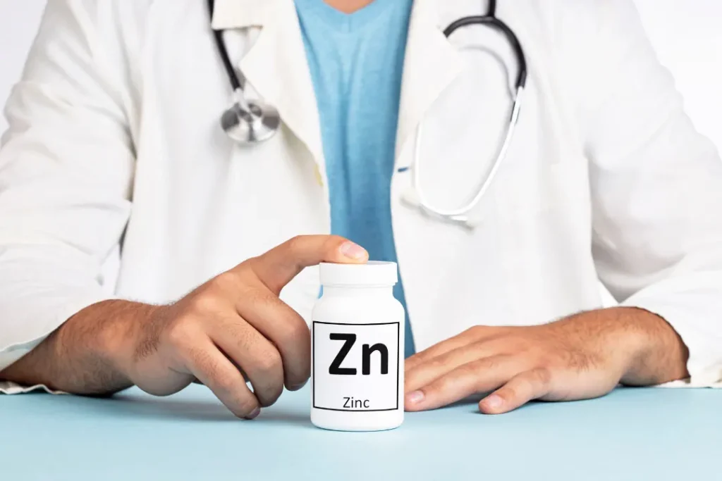 dr shows zinc supplements
