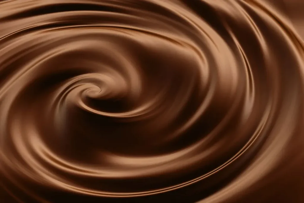 Creamy chocolate. 