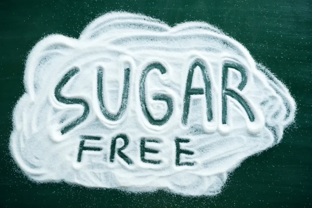 Sugar free. 