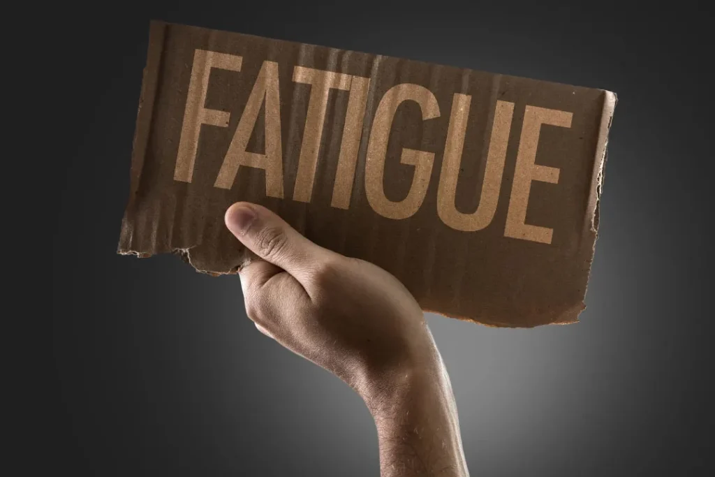 Fatigue. can be treated through mushroom usage. 