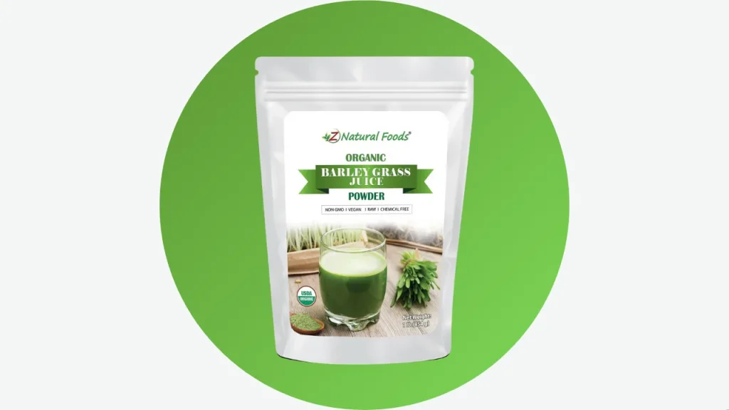 zNatural Foods Organic Barley Grass Powder