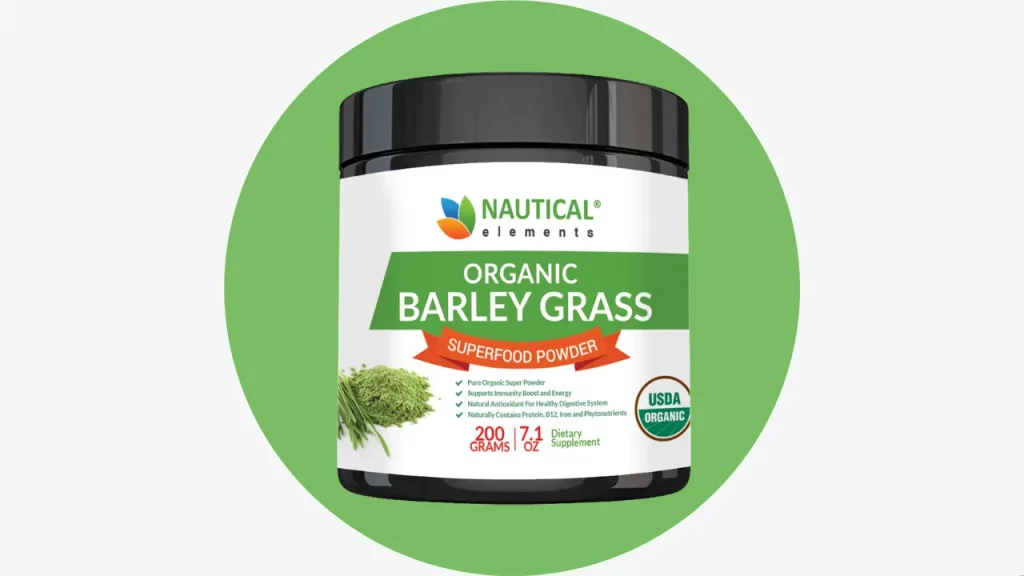Nautical Elements Organic Barley Grass