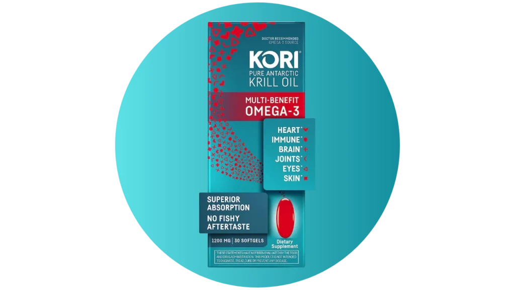 Kori Krill Oil Softgels 1200 mg