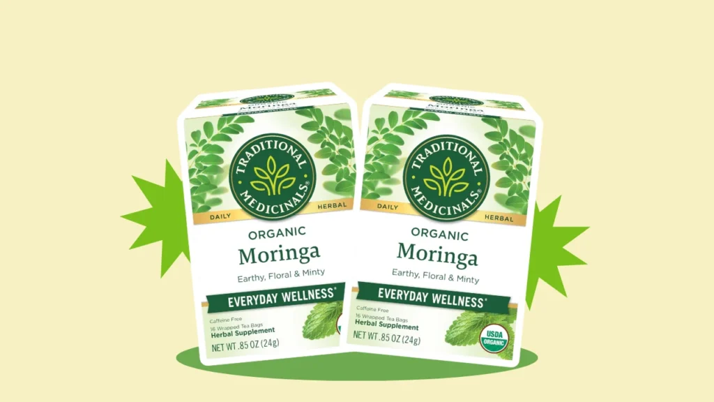 Traditional Medicinals Tea Organic Moringa, organic moringa tea