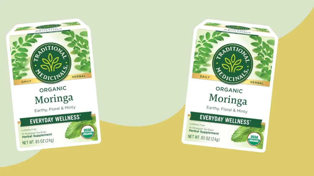 Traditional Medicinals moringa tea