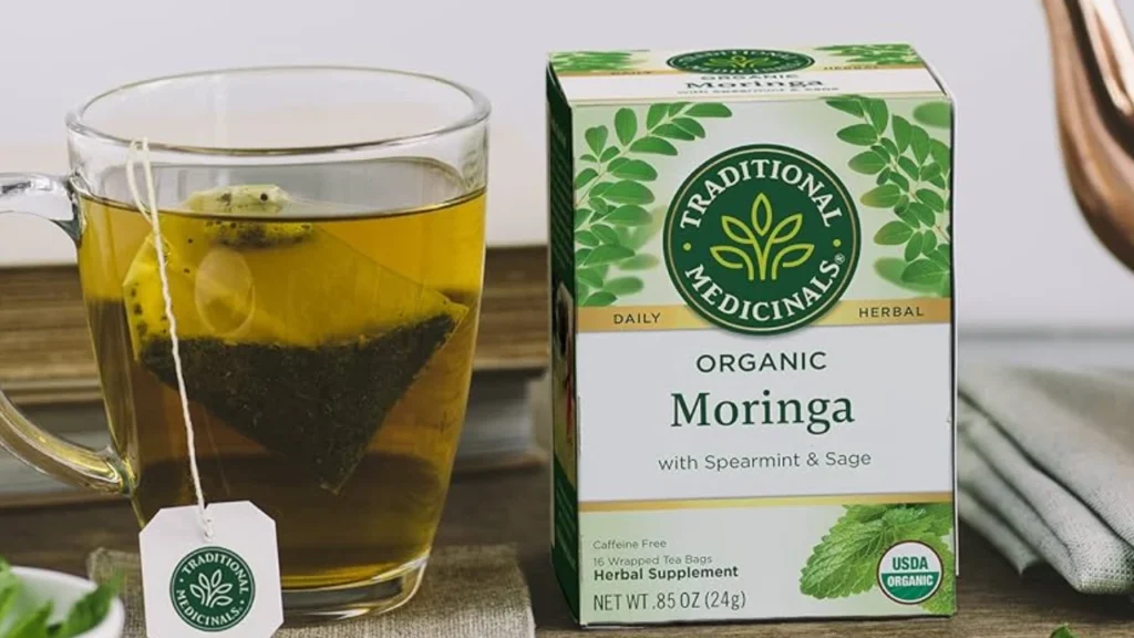 Traditional moringa tea